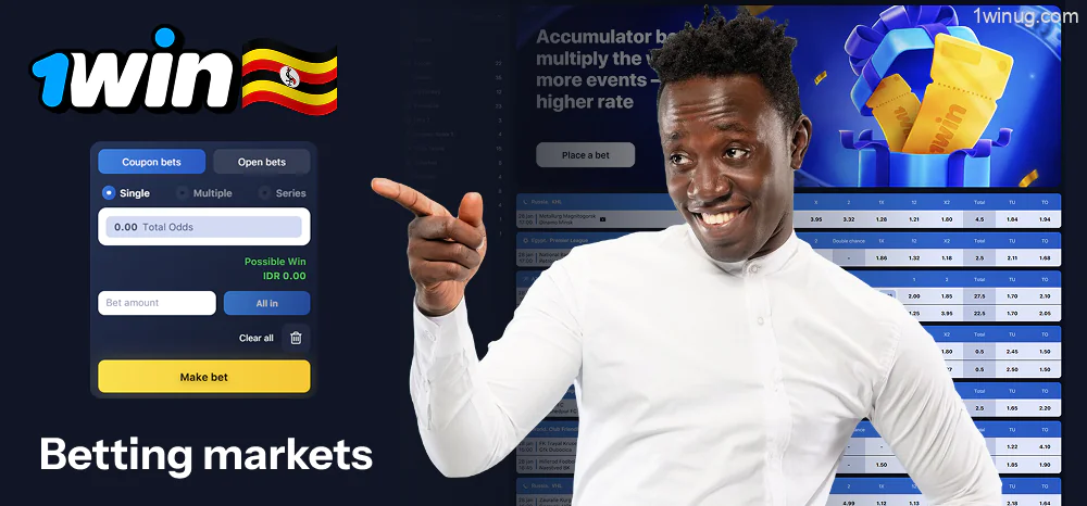 1win Betting markets