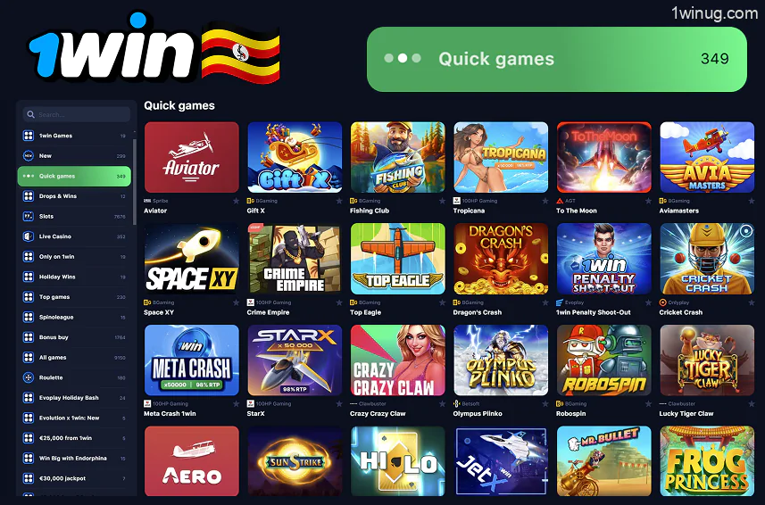 1win Instant games