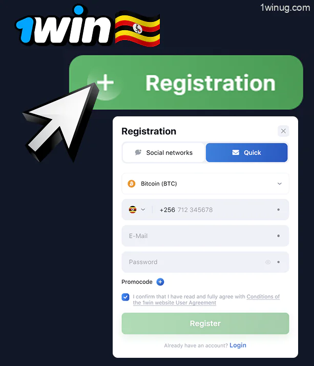 1win Kujiandikisha