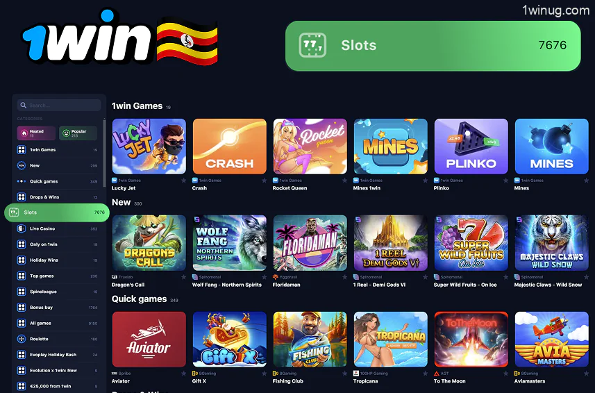 Mashine za Slot 1win