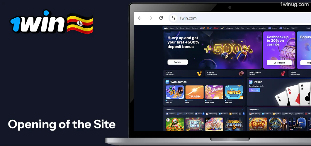 Opening 1win Site