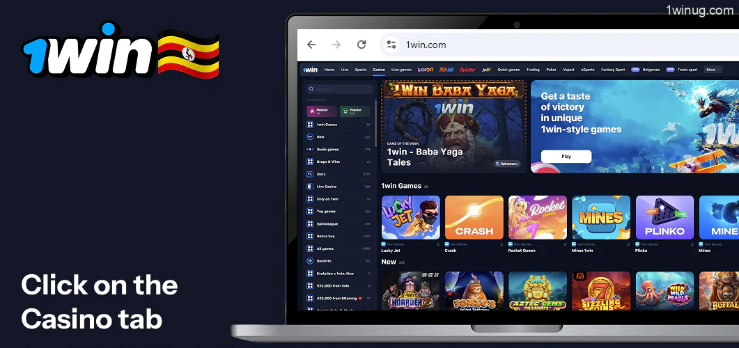 1win casino slots